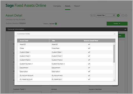 Sage Fixed Assets